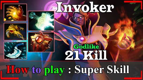 Godlike Invoker Midlane Ez Game Kill Sumiya Perfect Invoker How