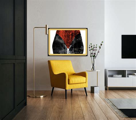 Erotic Wall Art Woman Nude Art Bedroom Decor Abstract Nude Etsy