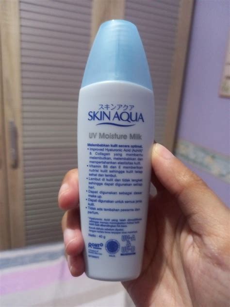 Skin Aqua Uv Moisture Milk Kesehatan Kecantikan Kulit Sabun