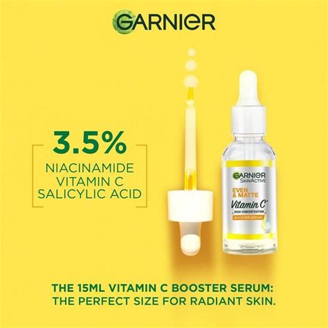 Garnier Even And Matte Vitamin C Booster Serum 15ml Best Price Online