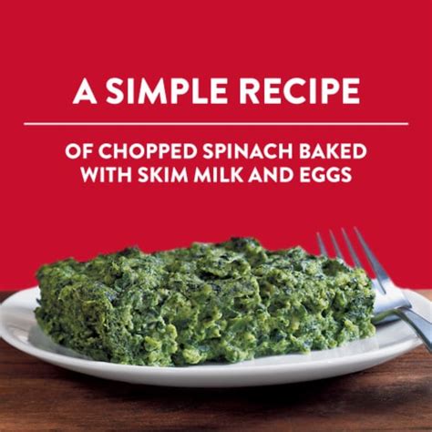 Stouffer S Spinach Souffle Frozen Side Dish Net Wt 12 Oz Kroger