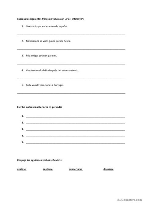 2 Gymnasium Español Ele Hojas De Trabajo Pdf And Doc