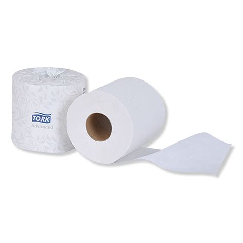 Tork Tm S Advanced Ply Bath Tissue Septic Safe White Sheets