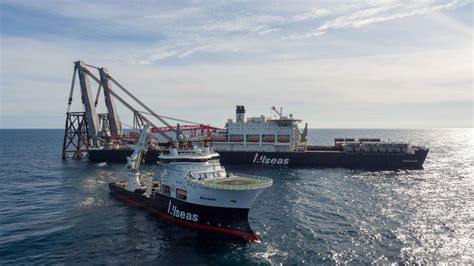 Gallery Allseas Pioneering Spirit Vessel Removes 11 000 T Gyda