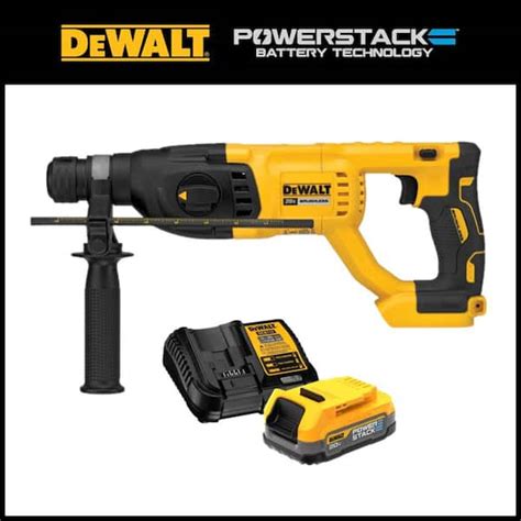 DEWALT 20 Volt MAX Cordless Brushless 1 In SDS Plus D Handle Rotary