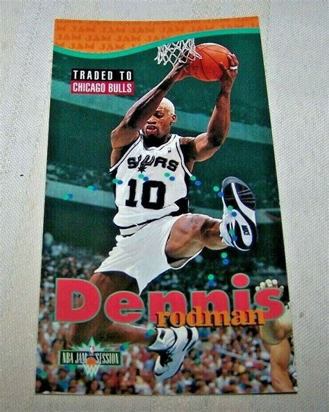 Fleer Nba Jam Session Dennis Rodman For Sale Online Ebay