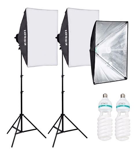 Kit De Iluminaci N De Luz Continua Para Fotograf A Y V Deo