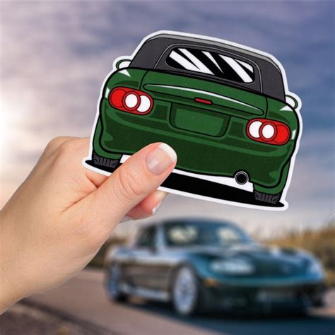 Mazda Miata Decal Etsy