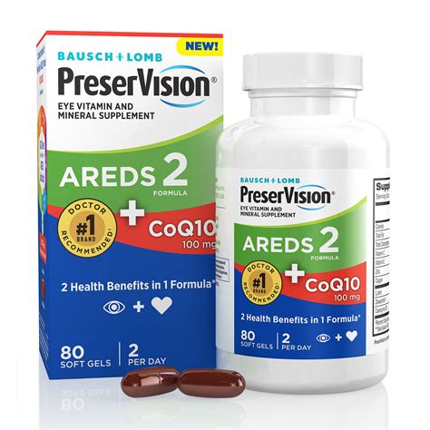 PreserVision AREDS Formula Eye Vitamin Mineral Supplement,, 56% OFF