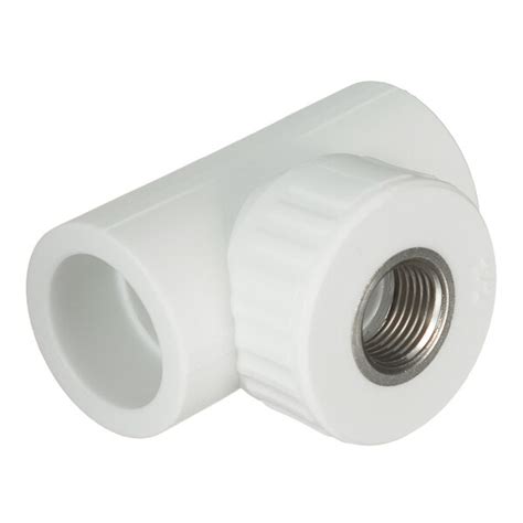 Тройник полипропиленовый Valfex переходный 32 мм х 1/2 ВР(г) х 32 мм ...