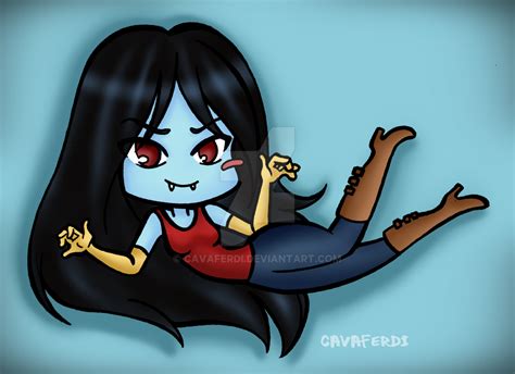 Chibi Marceline Adventure Time Fanart By Cavaferdi On Deviantart