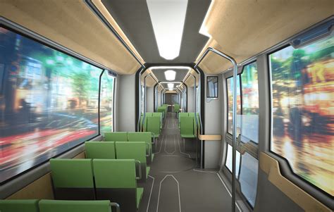 Tram Interior Concept - A Study by Doellmann Design