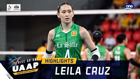 Leila Cruz Highlights UAAP Season 85 Women S Volleyball YouTube