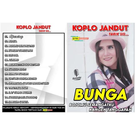 Jual Kaset Vcd Dvd Original Lagu Koplo Dangdut Terbaru Bunga Tarik Siss