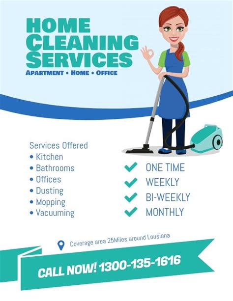 Design Created With PosterMyWall Cleaning Business Cards Cleaning