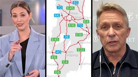 Högtryck I Jultrafiken Vägarna Du Ska Undvika Aftonbladet Tv