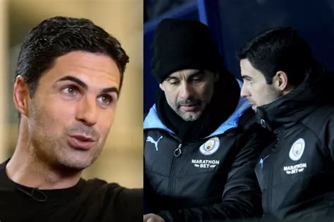 Arsenal Boss Mikel Arteta Reveals Conversation With Pep Guardiola To