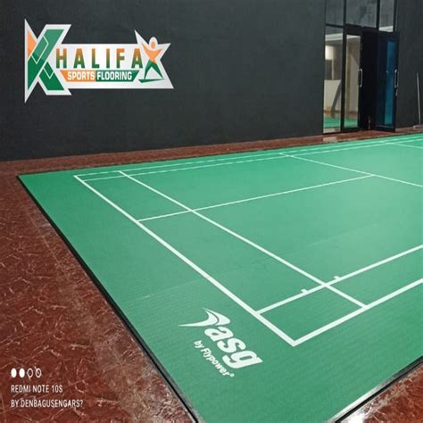 Vinyl Merk Flypower Khalifa Sport Flooring Kontraktor Lapangan