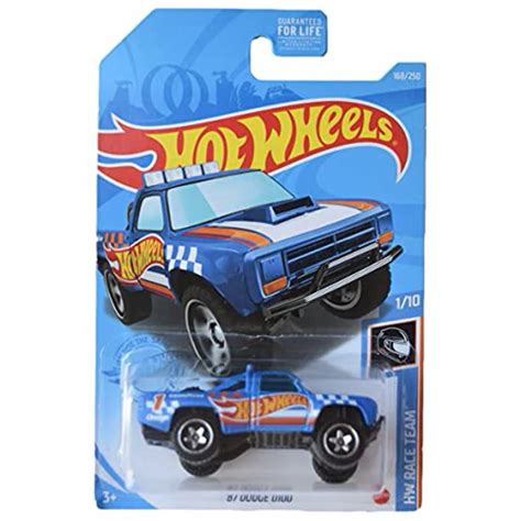 Hot Wheels 87 Dodge D100 HW Race Team 1 10 168 250 Walmart