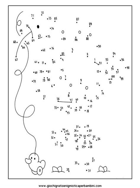 Unisci Puntini Enigmistica Per Bambini E Ragazzi Dot To Dot