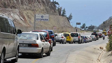 L Deniz Yolunda Trafik T Kand Plajlar Doldu G Ndem Haberleri