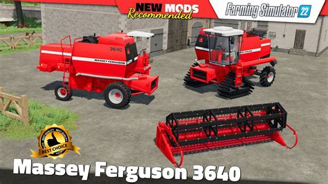 FS22 Massey Ferguson 3640 Farming Simulator 22 Mods Review 2K60