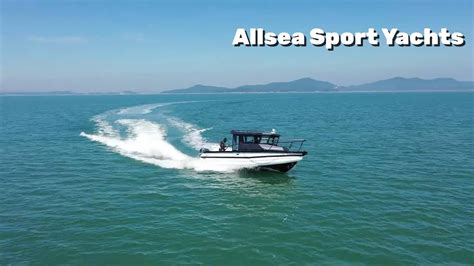 Allsea Plate Aluminium Watercraft Speed Yacht Boats Youtube