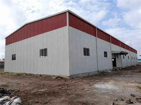 Modular Mild Steel Industrial Factory Roofing Sheds Services At Rs