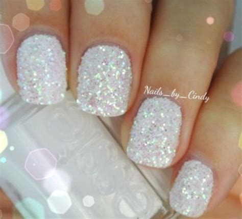 White Glitter Nails Pictures Photos And Images For Facebook Tumblr