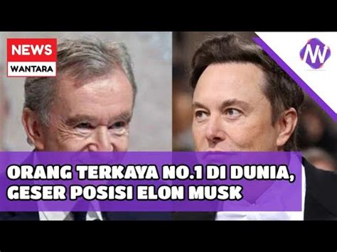 Inilah Sosok Orang Terkaya Di Dunia Yg Menggeser Posisi Elon Musk Youtube