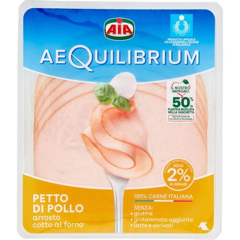 Petto Di Pollo Cotto Al Forno Aequilibrium AIA 140 G Coop Shop