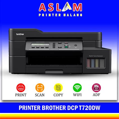 Jual Printer Brother T720 T720DW DCP T720 Ink Tank Print Scan Copy