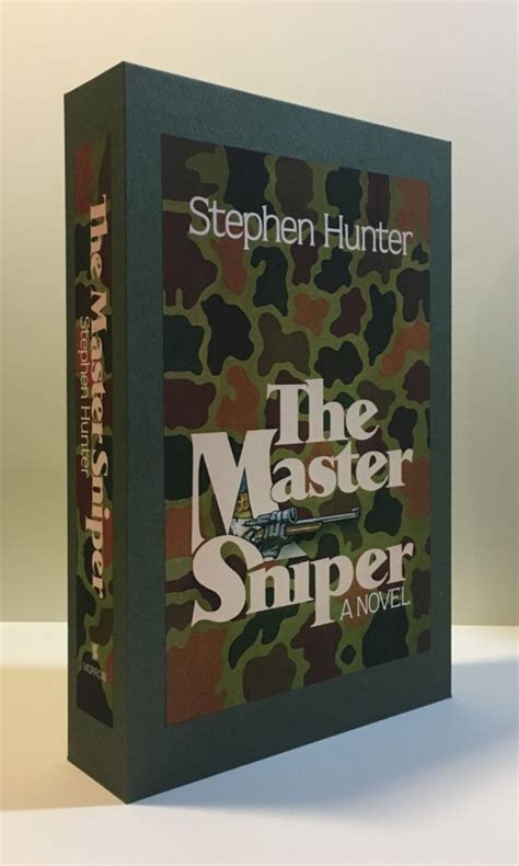 The Master Sniper Custom Display Case By Stephen Hunter New Slipcase