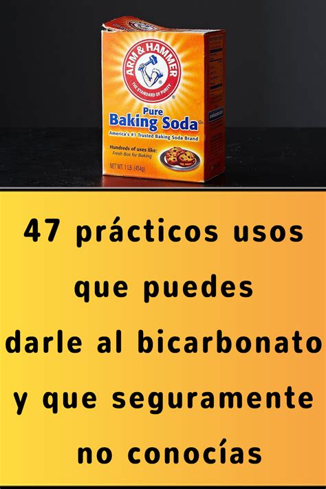 Pr Cticos Usos Que Puedes Darle Al Bicarbonato Y Que Seguramente No