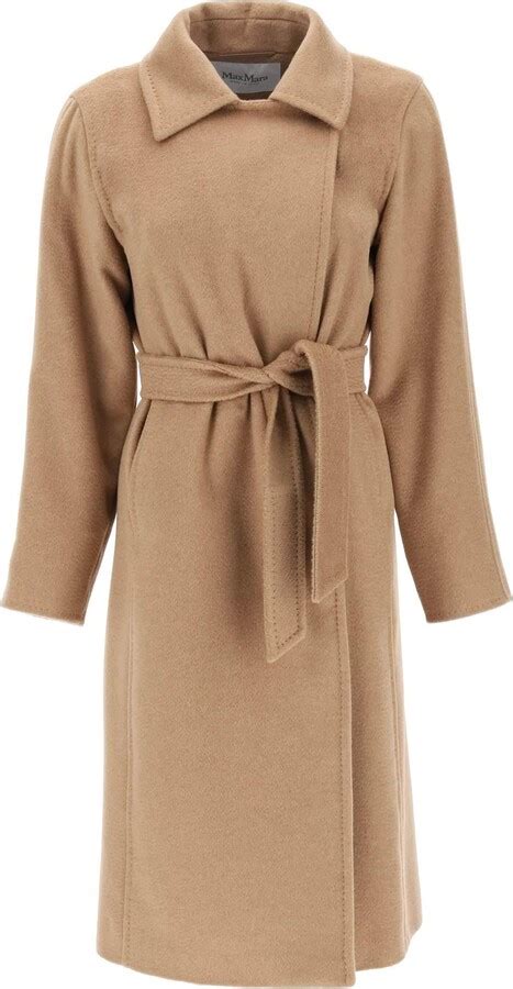 Max Mara Manuela Icon Coat In Camel Shopstyle