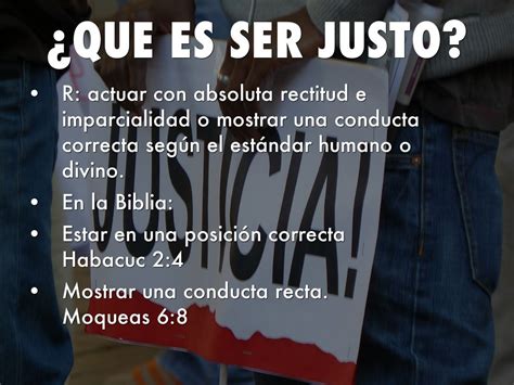 Qué significa ser justo en la biblia La Luz de la Religión