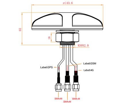 Delock Produkte 12457 Navilock Multiband GNSS GALILEO GPS LTE UMTS GSM