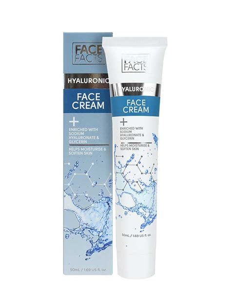 Face Facts Hyaluronic Face Cream Ml Suomen Hoitolatukku