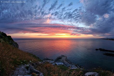 Tramonto Da Torre Paola Sabaudia JuzaPhoto