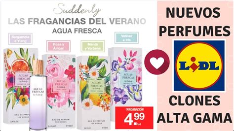 NUEVOS PERFUMES CLONES ALTA GAMA LIDL YouTube