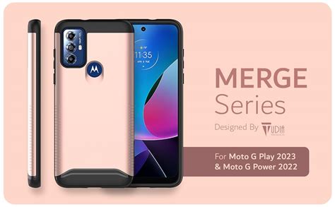 Amazon Tudia Merge Compatible With Motorola Moto G Play Case