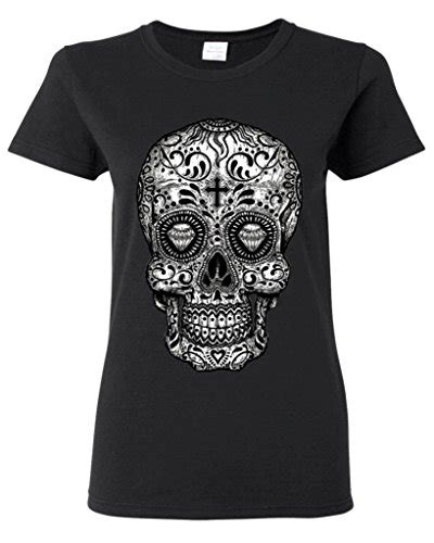 Tattoo Style Sugar Skull T Shirts Christmas Ts For Everyone