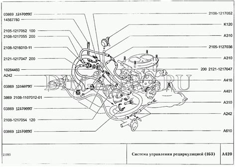 Карбюратор ваз 2108 схема подключения