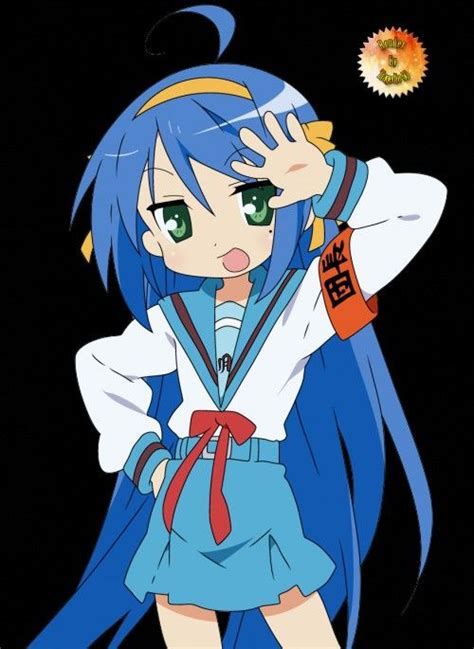 Konata Izumi~haruhi Suzumiya Anime Lucky Star 90s Anime