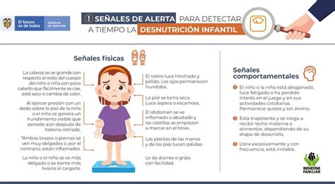 Señales de alerta de la desnutrición infantil Portal ICBF Instituto