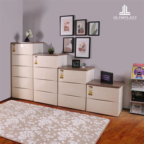 Odc M Laci Penyimpanan Plastik Modern Susun Drawer Cabinet