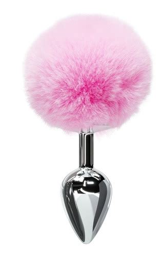 Plug Anal De Acero Inoxidable Dildo Con Cola De Conejo Cm Meses Sin Intereses