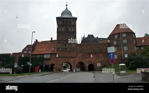 Exterior Of Burgtor Nothern Gate In A Gothic Style Beautiful