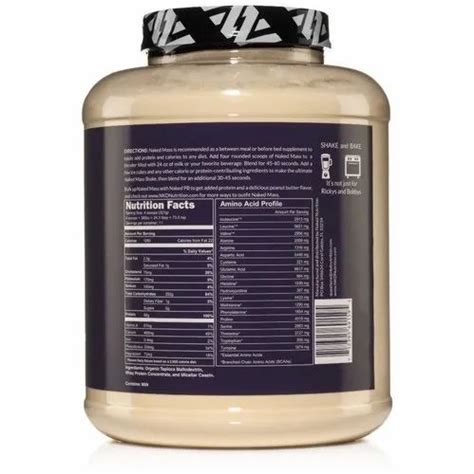 Naked Nutrition Organic Brown Rice Protein Powder Packaging Type Plastic Box At Kilogram