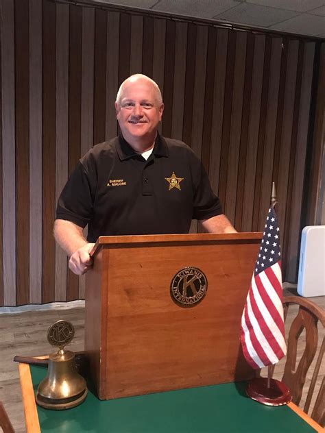 Thank you Tell City Kiwanis for... - Alan Malone for Sheriff